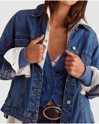 Free People - Opal Swing Denim Jacket