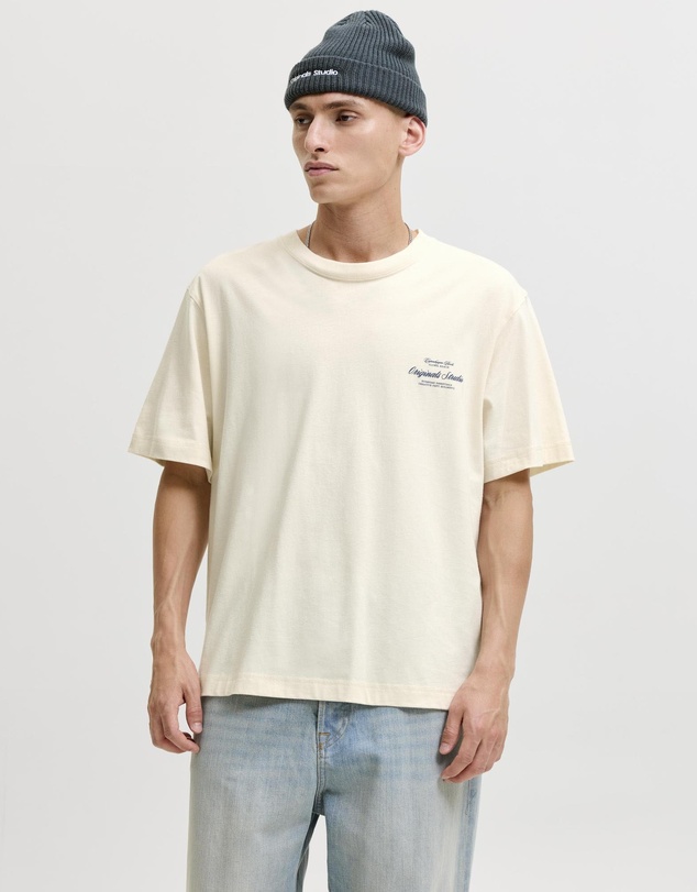 Jack & Jones - Jornorrebro SS Crew Neck Typo Tee Noos
