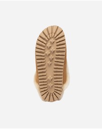 Ozwear Connection Uggs - Ugg Priya Knit Logo Shearling Slipper