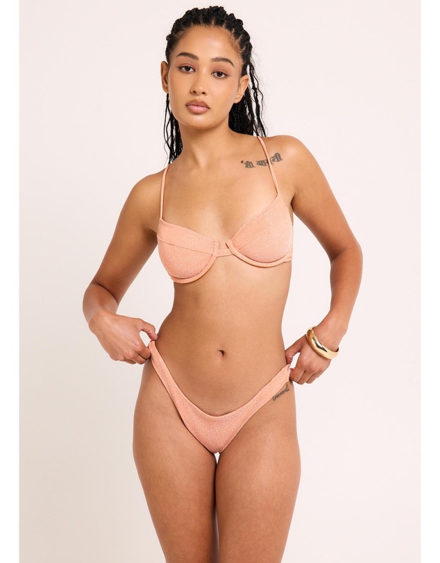 Insight - Lurex Cheeky Bikini Set