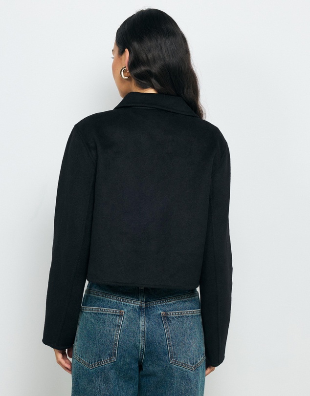 AERE - Lola Double Faced Wool Blend Coat