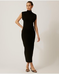 Tussah - Lori Crepe Knit Midi Dress