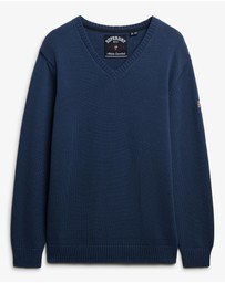 Superdry - Oversized V Neck Jumper