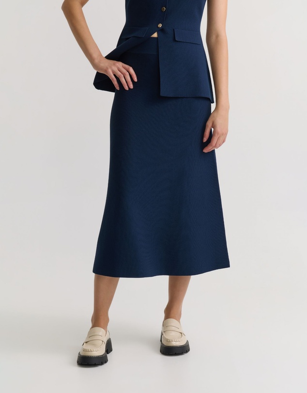 Oxford - Gracie Knitted Midi Skirt