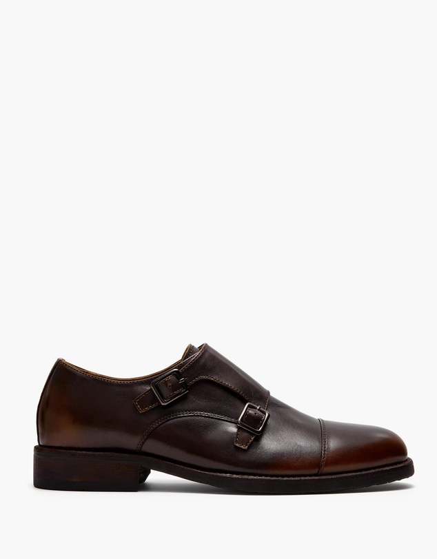 Aquila - Davis Monk Strap Shoes