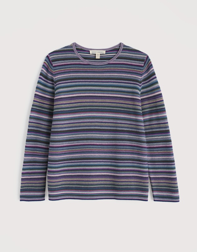 Seasalt - Seasalt Cornwall Purple Makers Cotton Jumper