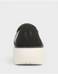 Vionic - Kearny 2.0 Platform Slip-On Sneaker - Black