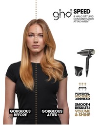 ghd - speed Professional Hair Dryer in Titanium Black