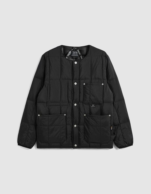 TAION - Work Crew Neck Down Jacket