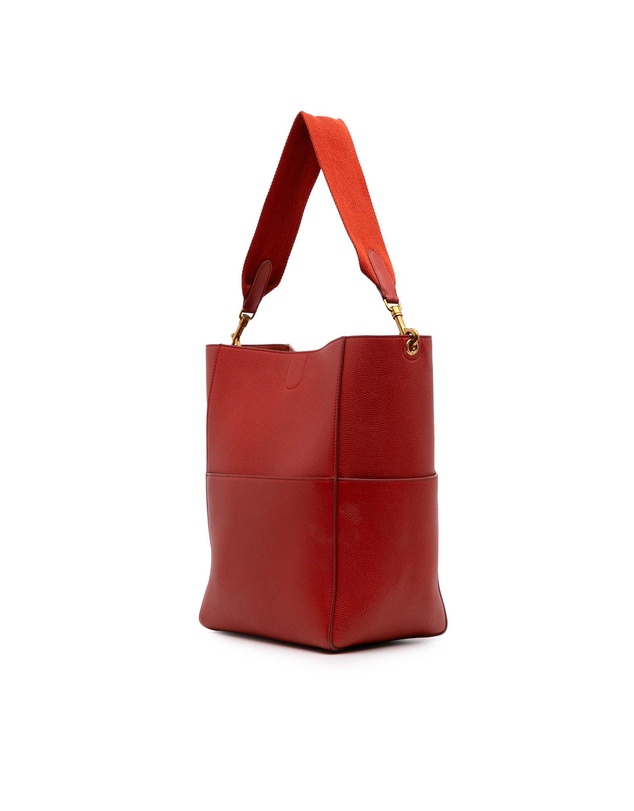 Pre-Loved by Azura Reborn - Pre-Loved Medium Leather Seau Sangle Bucket Bag