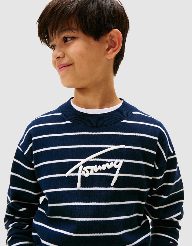 Tommy Hilfiger - Varsity TH Signature Logo Jumper - Teens