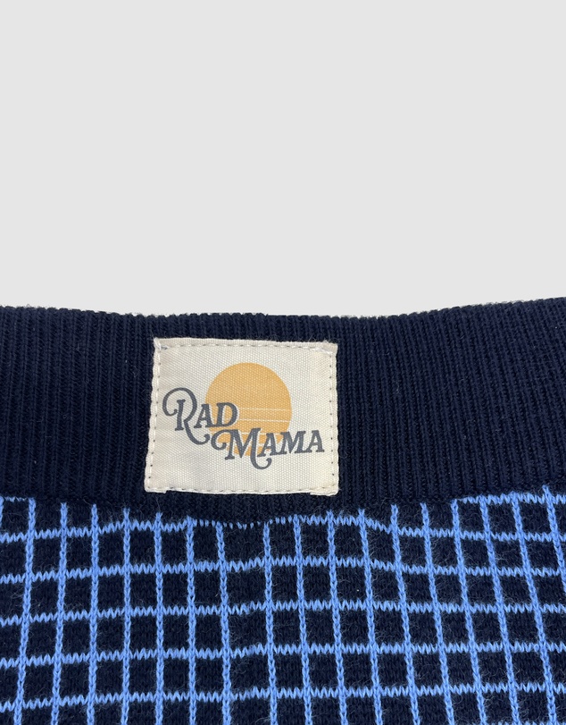 Banabae - Rad Mama Cropped Knit Pant - Micro Check