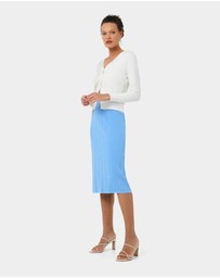 Forcast - Cosette Rib Knit Skirt