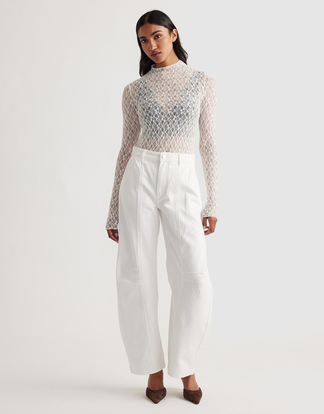 Decjuba - Amber Lace Long Sleeve Top
