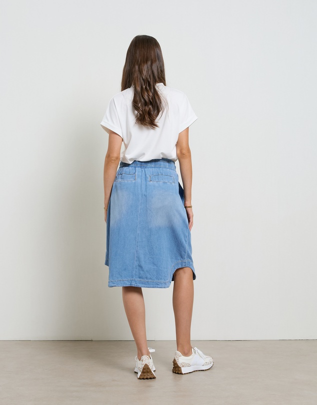 DRICOPER DENIM - Cecil Rodeo Blue Skirt