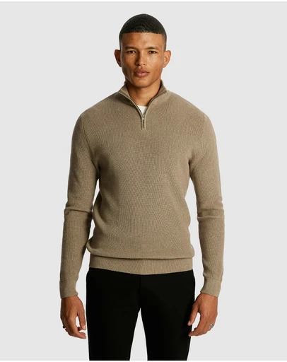 yd. - Washington ¼ Zip Knit