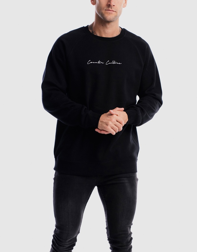 Counter Culture - Autograph Embroidery Crewneck