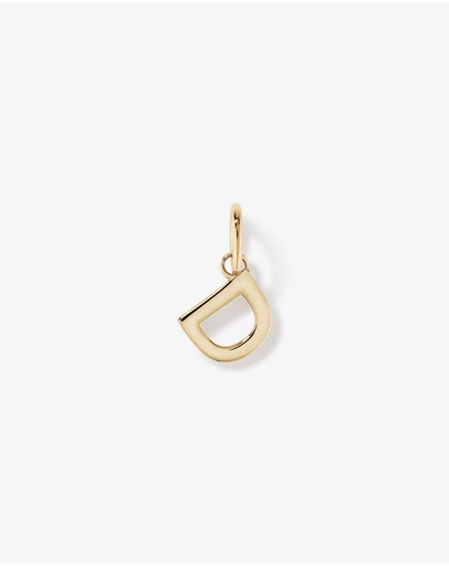 Michael Hill - Letter D Initial Pendant in 10kt Yellow Gold