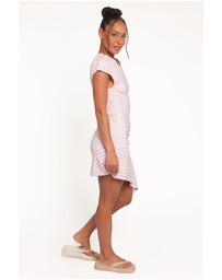 Petal & Pup - Rois Mini Dress - Pink Stripe