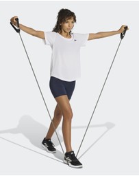 adidas Performance - 3 Stripes Studio All Me Booty Short Leggings Womens