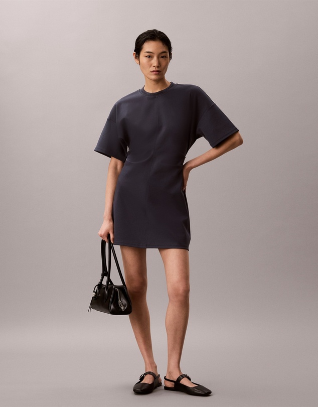 Calvin Klein Jeans - Logo Rib Interlock Dress