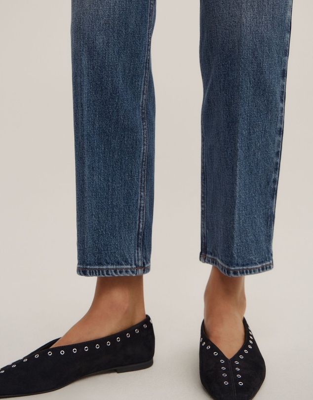 Witchery - Crease Front Crop Jeans