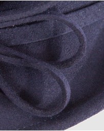 Max Alexander - Winter Felt Navy Cloche Hat