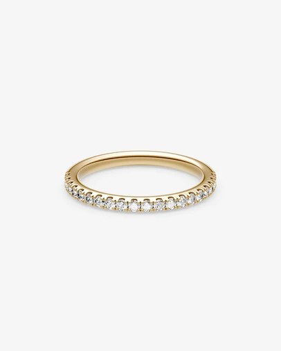 Michael Hill - Wedding Band with 0.34 Carat TW of Diamonds in 14kt Yellow Gold