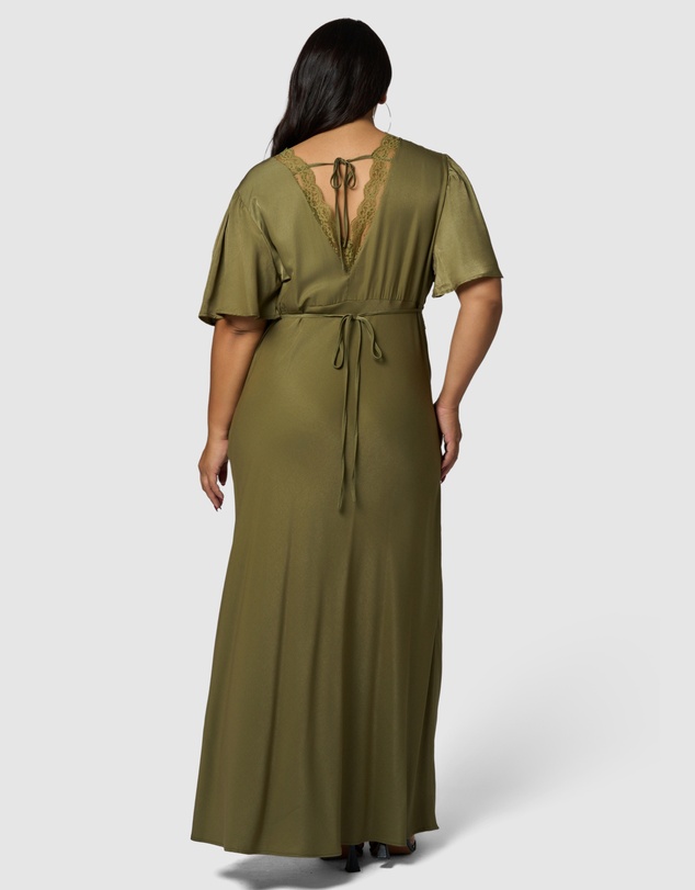Sunday In The City - Electric Guitars Maxi Dress