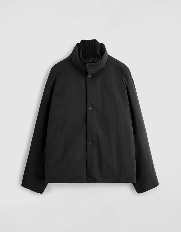 COS - Padded Funnel-Neck Down Jacket