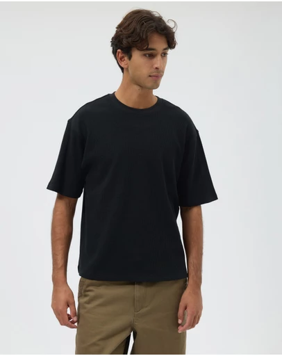 AERE - Orin Waffle SS Tee