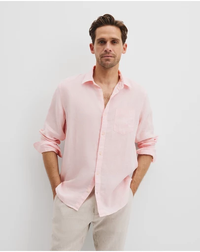 Country Road - Organically Grown Linen Regular Fit Shirt