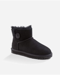 Ozwear Connection Uggs - Ugg Classic Mini Button Boots (Water Resistant)