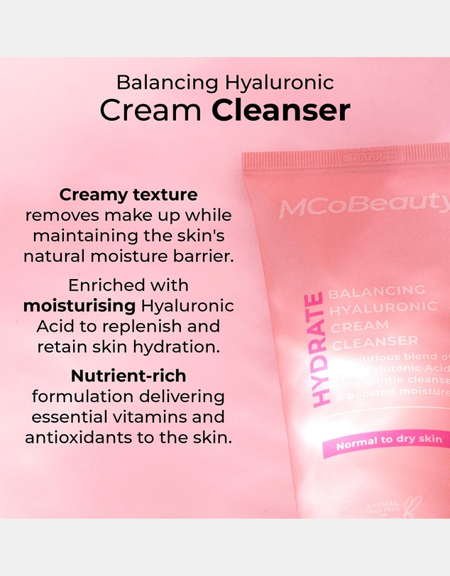 MCoBeauty - Hydrate Balancing Hyaluronic Cream Cleanser 150ml