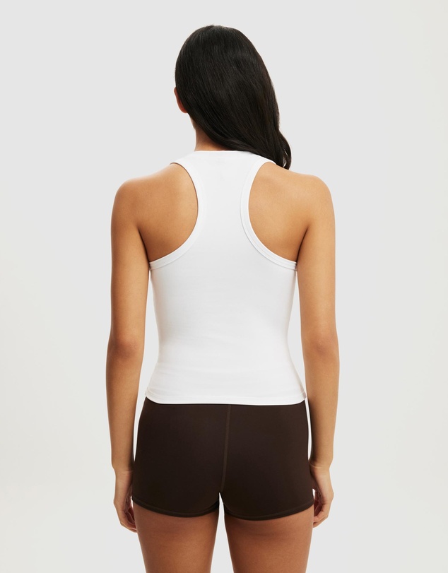 Cotton On Body Active - Ultra Soft Plunge Front Racer Tank