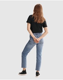 Country Road - Australian Cotton Heritage Embroidered T-shirt