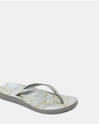 Vionic - Noosa Print Toe Post Sandal - Moon