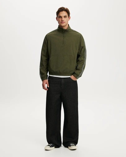 Cotton On - Quarter Zip Spray Jacket