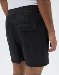 AERE - Euro Resort Linen Shorts
