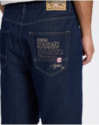 S Double - Emb 5 Pocket Shorts