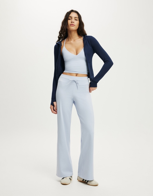 Cotton On Body Active - Ultra Soft Tie Front Wide Leg Pant
