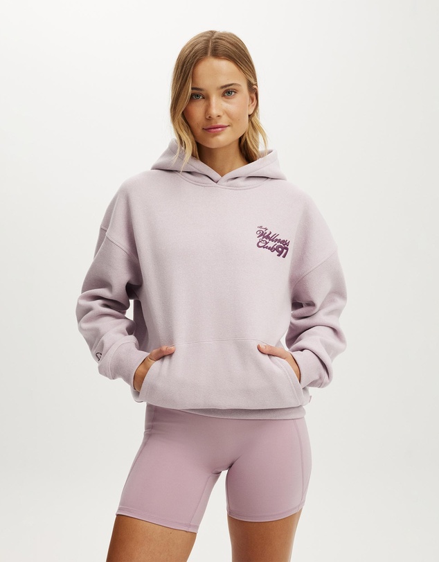 Cotton On Body Active - Plush Premium Graphic Hoodie