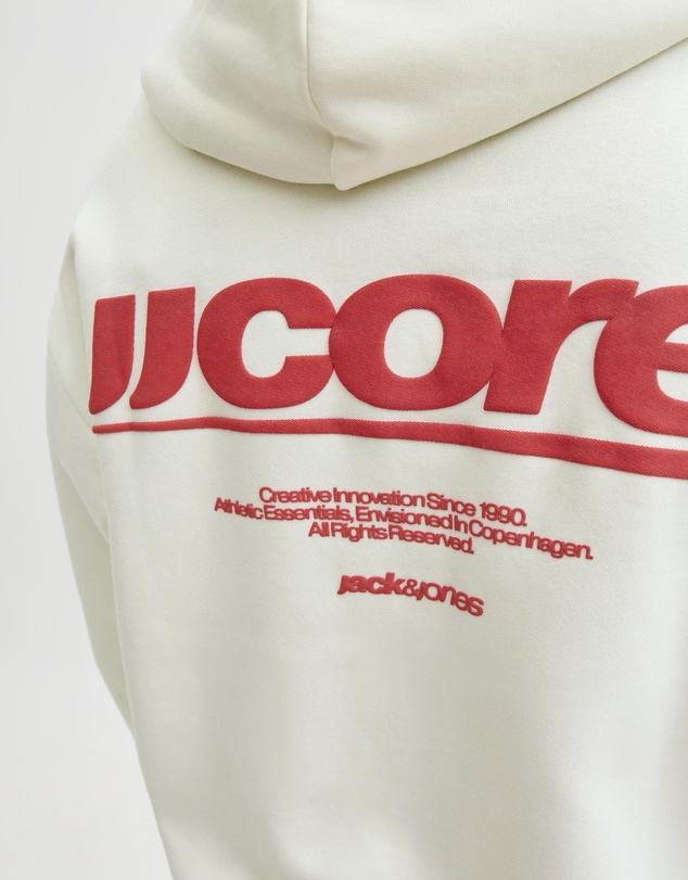 Jack & Jones - Club Back Print Sweat Hoodie