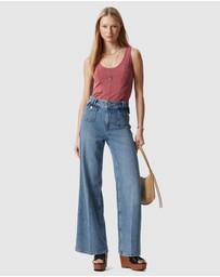 & Other Stories - Toptstitched Tank Top