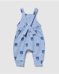 Wilson & Frenchy - Organic Waffle Overalls - Babies