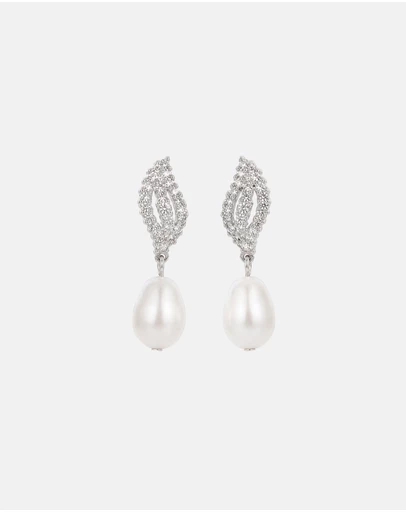 Stephanie Browne - Kande Pearl Earrings