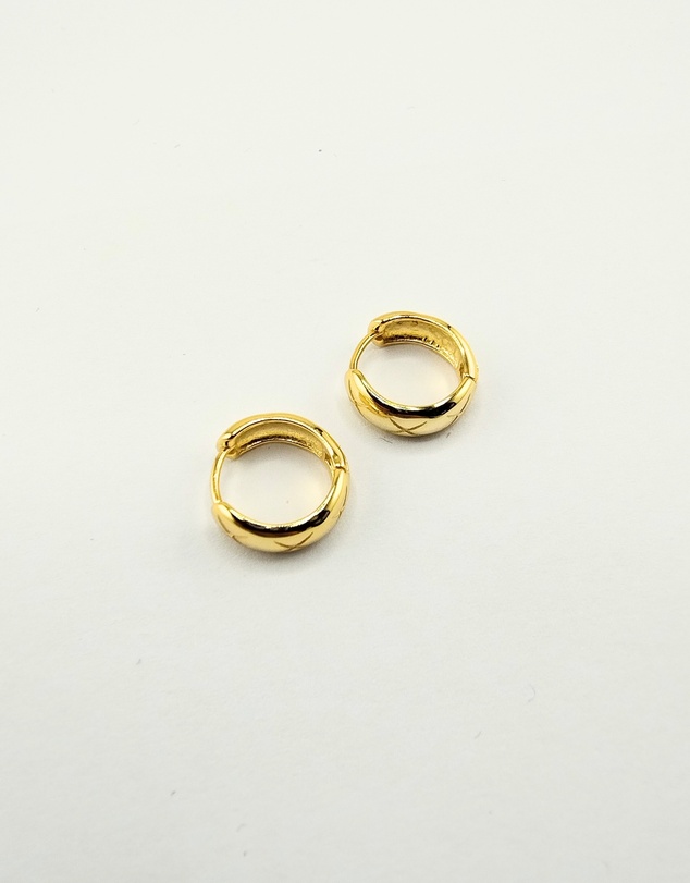 Izoa - Rue Huggie Earrings