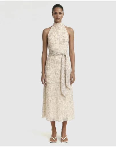 Staple the Label - Eva Halter Midi Dress