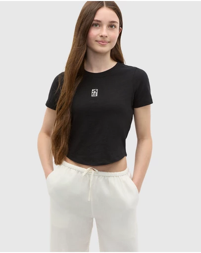 Seed Heritage - Crew Neck Logo Tee - Teen