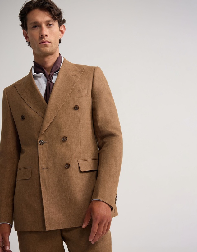 Oxford - Hardy Double Breasted Linen Jacket